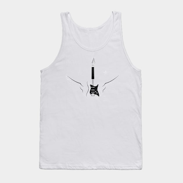 Electric Guitar Tank Top by FreedoomStudio